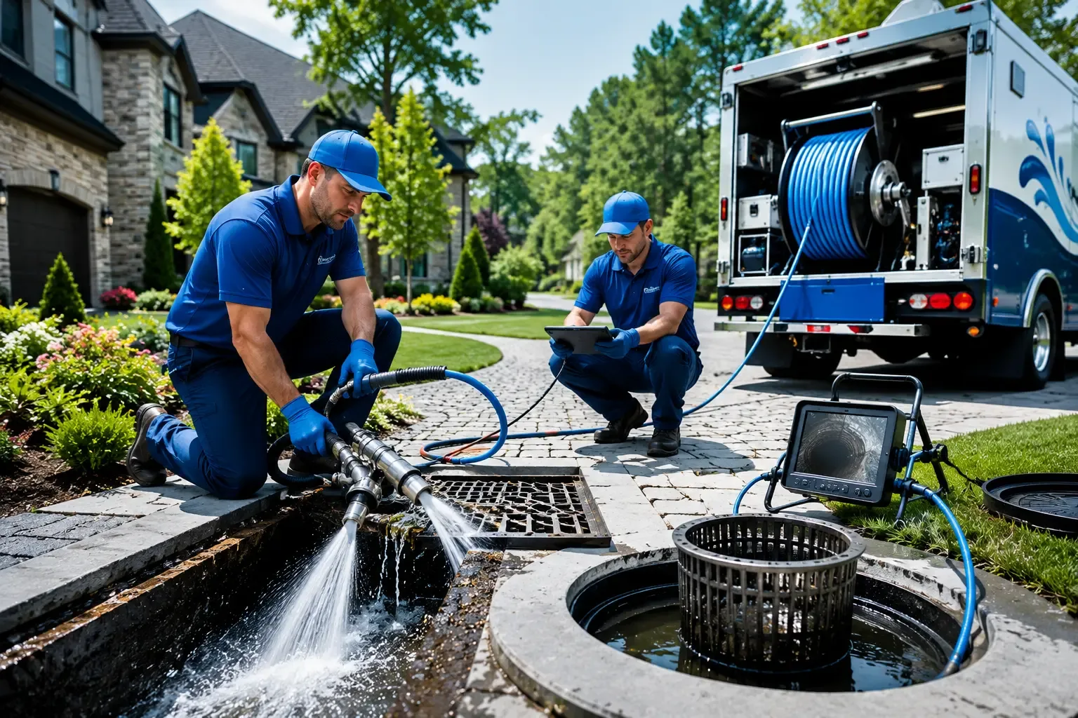 Local outdoor drain cleaning professionals in Prescott, IA