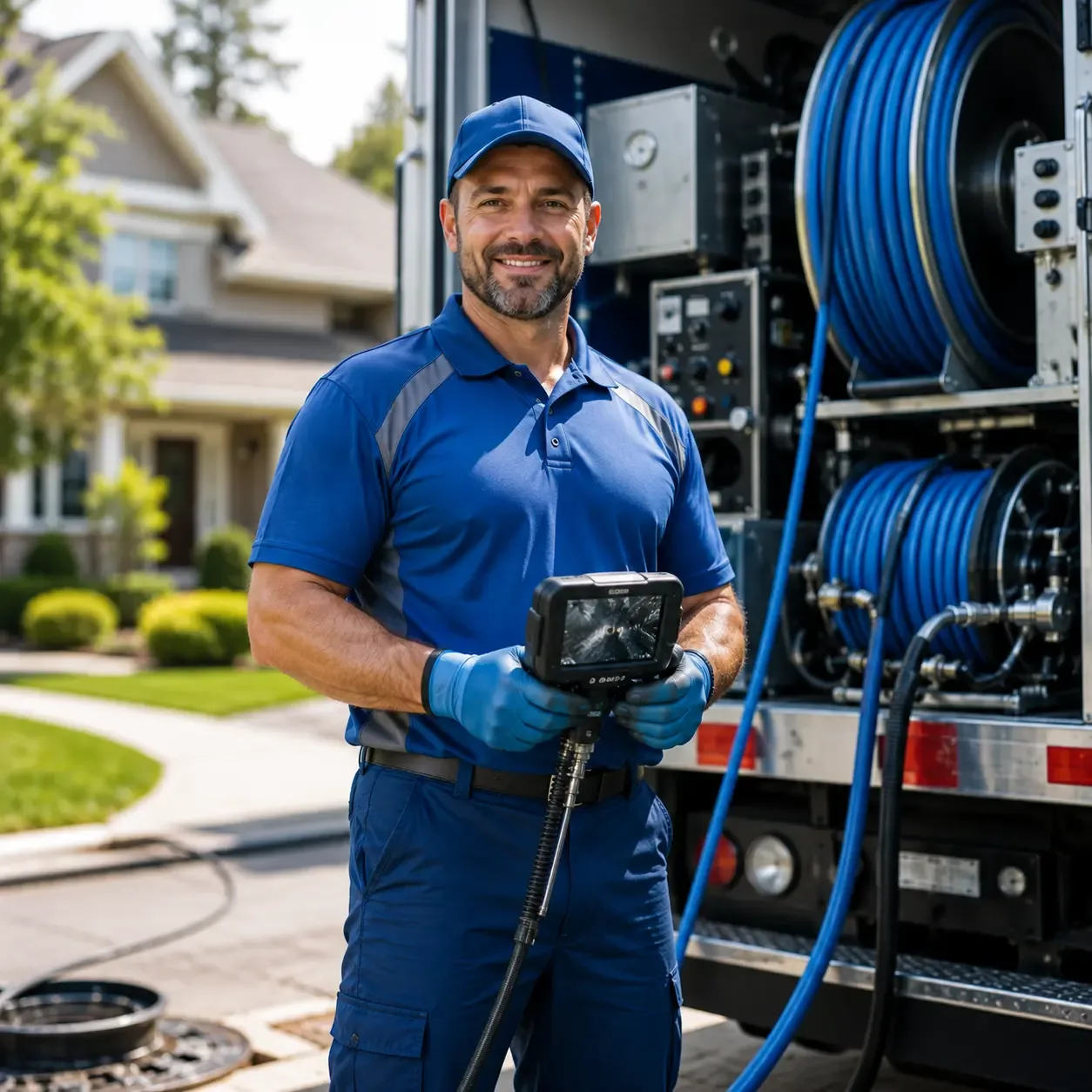 Local outdoor drain cleaning specialists in Prescott, IA